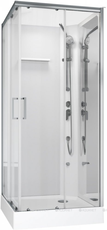 Aquanet Passion душевая кабина прозрачная 90х90 см 263869