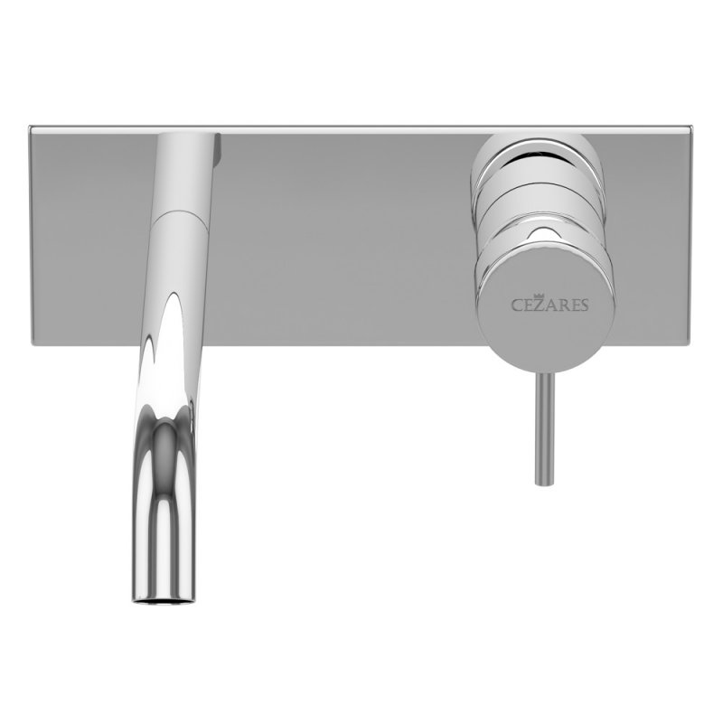 Cezares Leaf смеситель для раковины хром LEAF-BLI1-L-01-W0