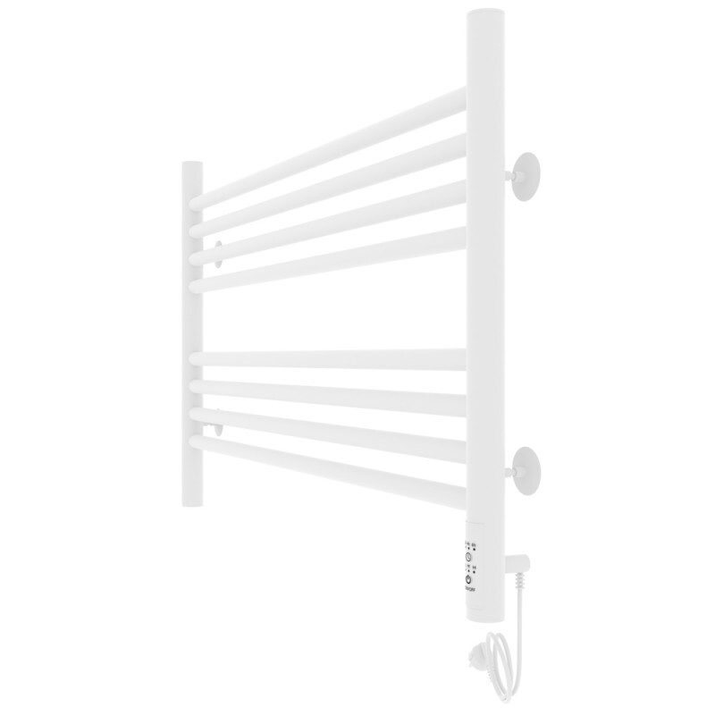 Laris Оливия полотенцесушитель электрический белый 80х50 73207627 правый