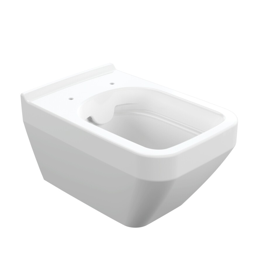 Cersanit CREA SQUARE CLEAN ON DPL EO SLIM унитаз подвесной A63115