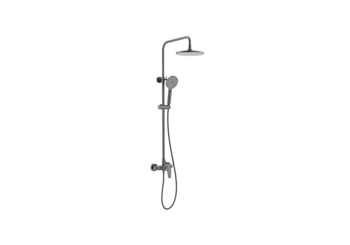 Aquatek Бетта AQ2160BGM Душевая система Оружейная сталь