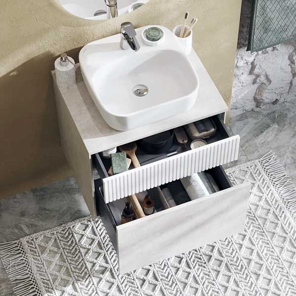 Акватон Марбл тумба под раковину 60 см 1A276101MH4C0