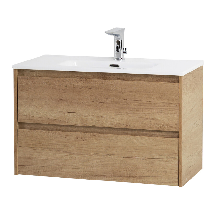 BelBagno Kraft 39-80 см тумба с раковиной KRAFT 39-800/390-2C-SO-RNN подвесная