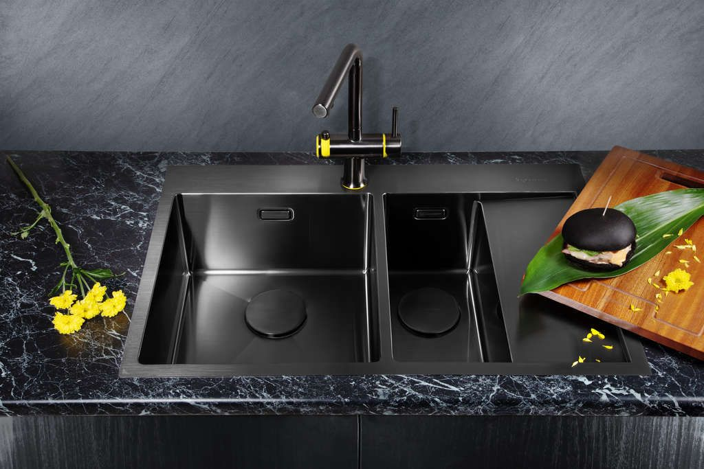 Omoikiri AKISAME 78-2L мойка кухонная светлое золото 4973087