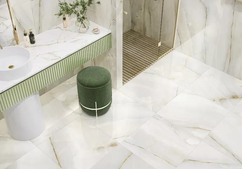 Керамогранит 60120OSM00P LCM Onyx Smoke Light Полированный 600 x 1200 x 7 мм.