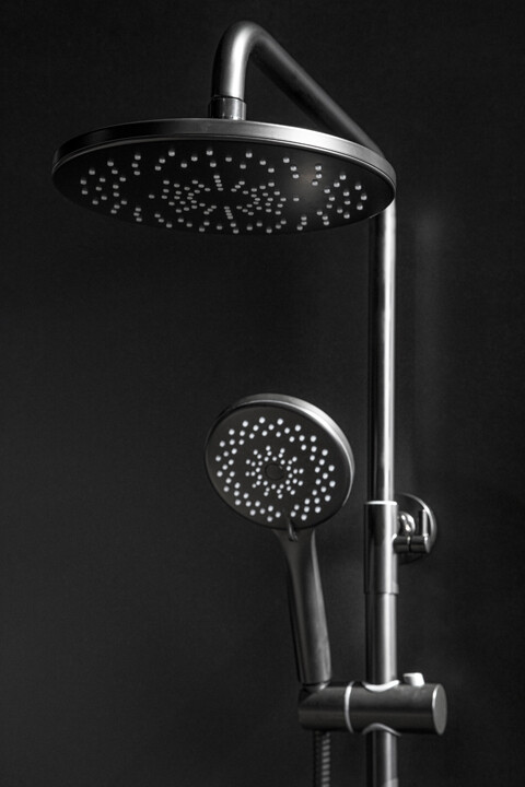 Душевая система Boheme Spectre Nickel Brush с изливом 458-NB
