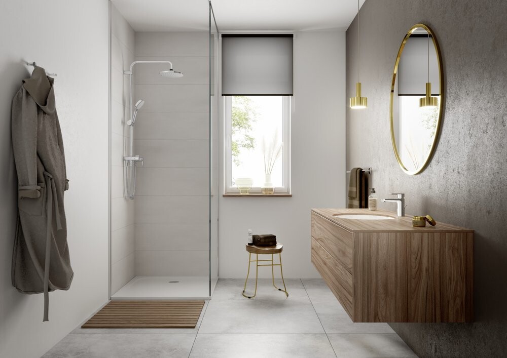 Hansgrohe Vernis Blend Showerpipe 200 1jet EcoSmart хром 26272000