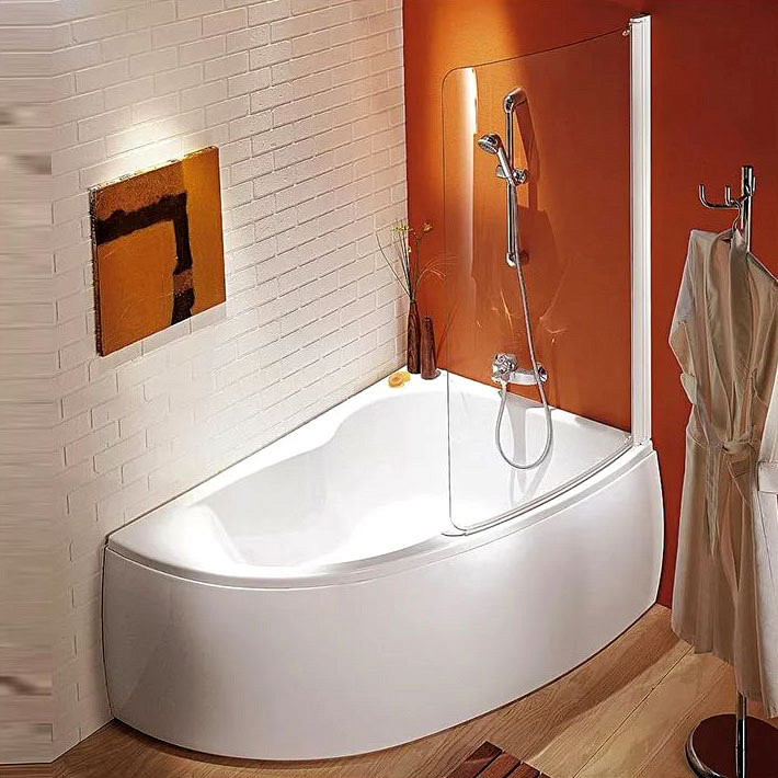 Jacob Delafon Micromega Duo 150*100 ванна акриловая угловая L E60219RU-00