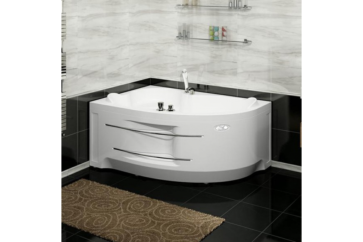 Radomir Ирма ванна акриловая правая с каркасом 149х96 см 2-01-0-2-1-229Ч