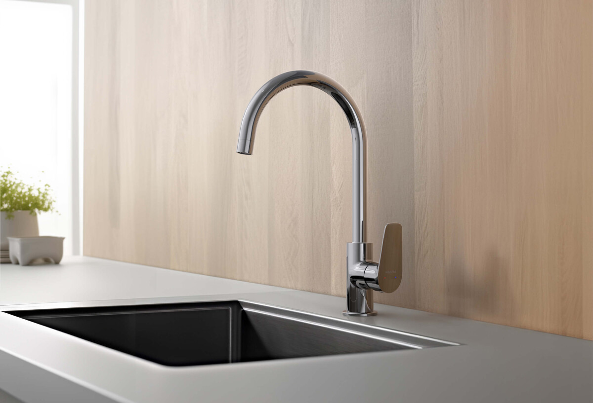 Aquatek Бетта Смеситель для кухни AQ1182CR