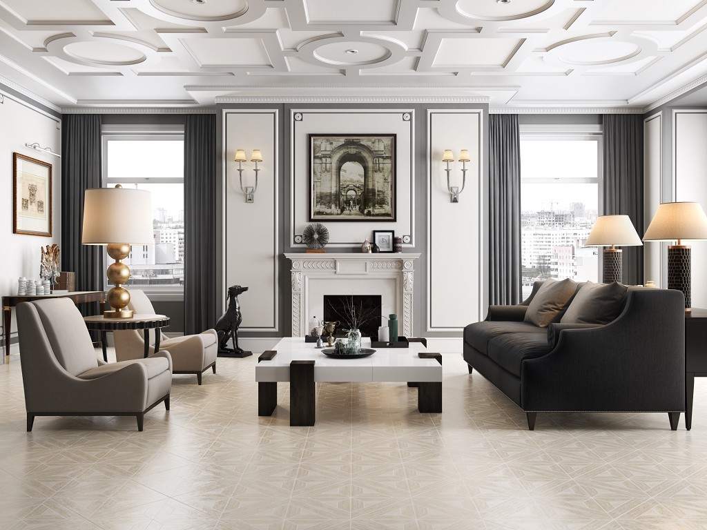Grasaro Parquet Art G-503s керамогранит напольный 40х40 см бежево-коричневый структурный