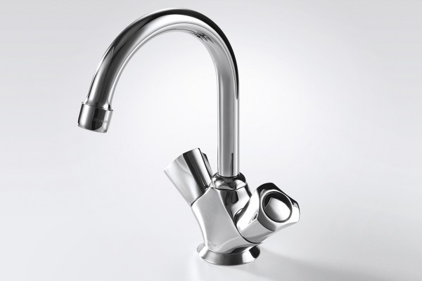 Bravat Duo 7F1133186CP-RUS смеситель для раковины хром