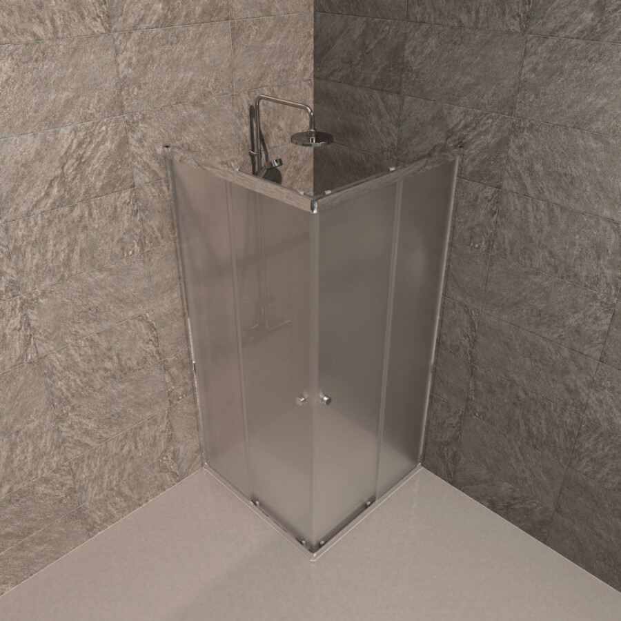 Triton Душевое Ограждение Вента-Хром-Вельвет 90х90 Щ0000067979