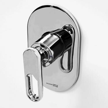 WasserKRAFT A111856 встраиваемый смеситель с гигиеническим душем хром