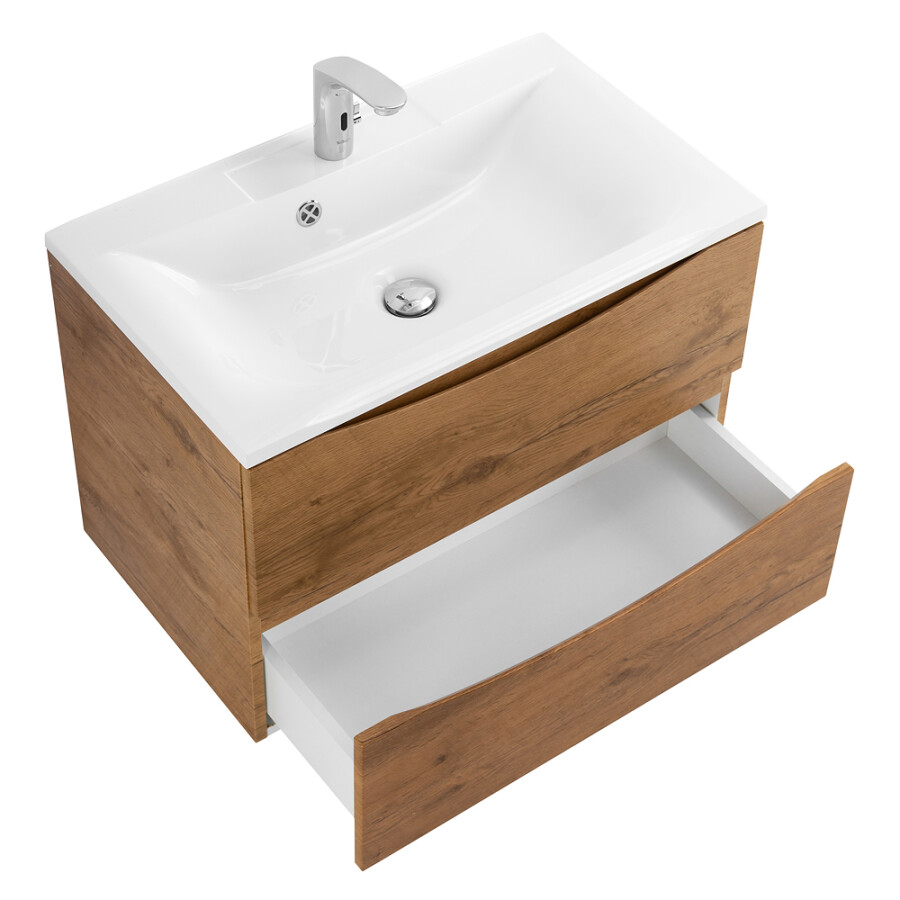 BelBagno Marino 65 см тумба с раковиной MARINO-650-2C-SO-RN-P подвесная