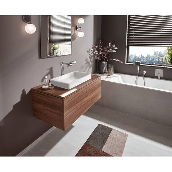 Hansgrohe Vivenis Смеситель для раковины 250 со сливным гарнитуром хром 75040000