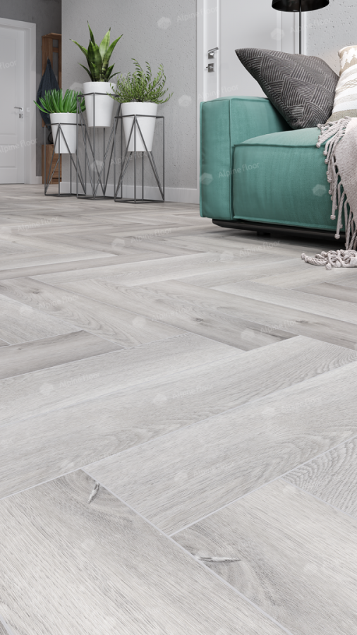 Alpine Floor Parquet Light SPC ламинат Дуб Лейтена ECO 13-18AB-R 600 х 125 х 4мм