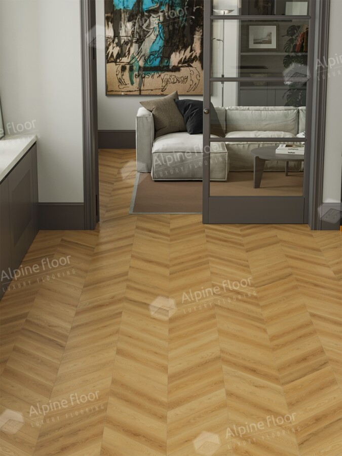Ламинат Alpine Floor Chevron Art LF109-05, 550*112*12mm