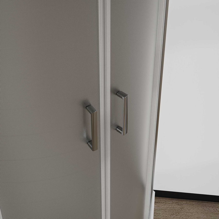 Vincea City душевой уголок 80х80 см хром / текстурный VSQ-5CT800MT