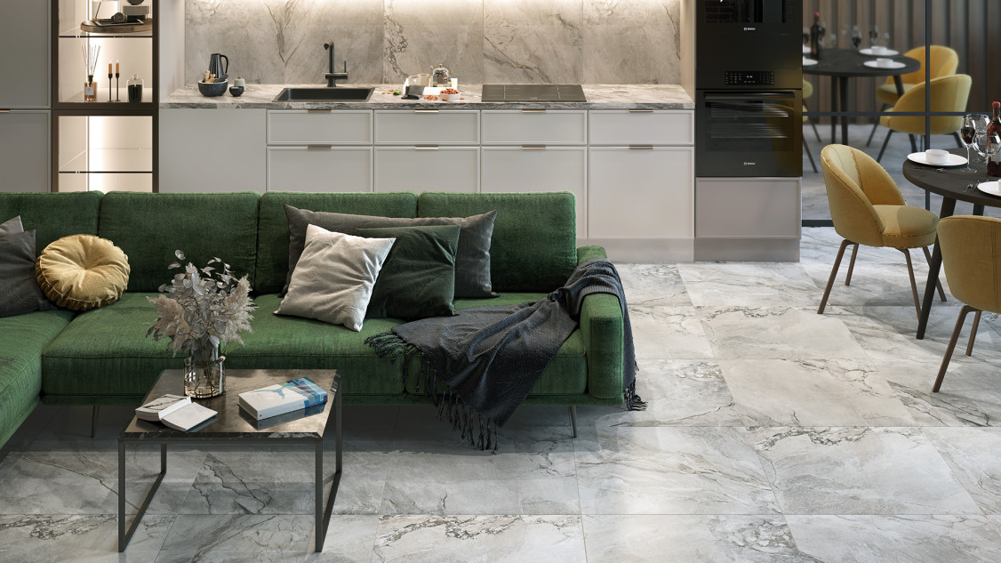 Alma Ceramica Vulcano керамогранит 57х114 см GFA114VLC70L
