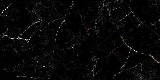 Керамогранит Cersanit Nero полированный HG черный ректификат 60x120 A17442