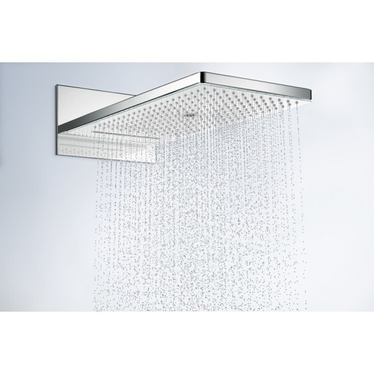 Hansgrohe Rainmaker Select Верхний душ 580 3jet хром-черный матовый 24001600