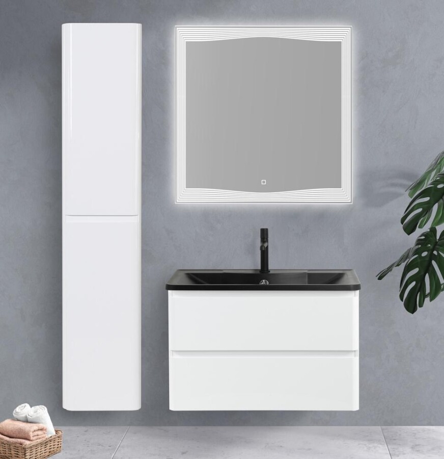 BelBagno Albano 80 см тумба под раковину ALBANO-800-2C-SO-BL подвесная