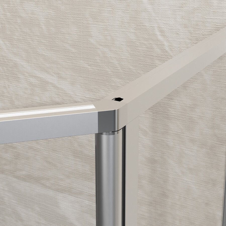 Душевое ограждение Azario SAKURA 900х900х1950 прозрачное стекло 6 мм, профиль хром AZ-21C-90-CH-CL