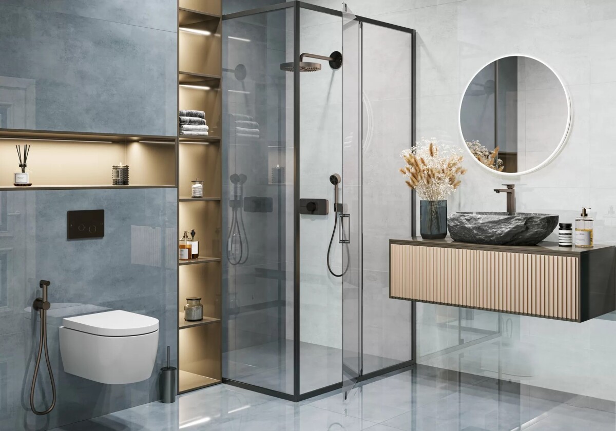 Керамогранит 60120IRN15P LCM Iron Gray Полированный 600 x 1200 x 7 мм.