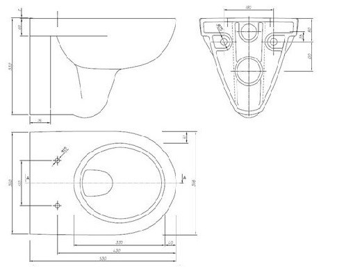 Ifo Special Rimfree RP731300200 унитаз подвесной