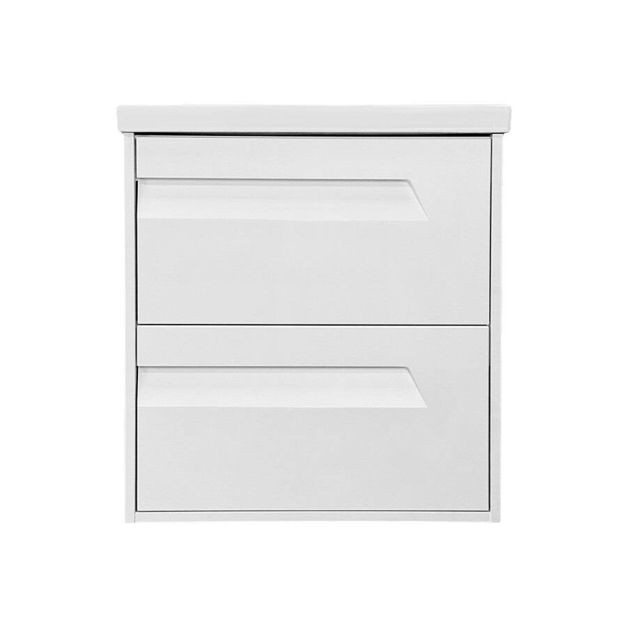 Тумба подвесная Azario Элегия 60/2 с раковиной Монте Нео 60 CS00106441