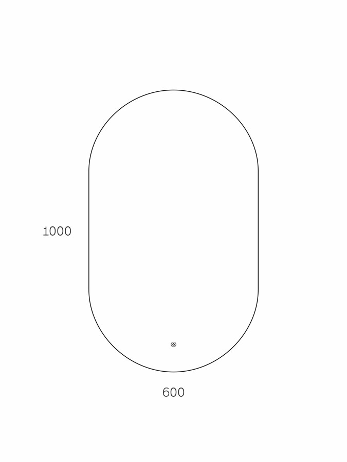 Зеркало Taliente Zled TA-Zled-F60100 60х100 LED
