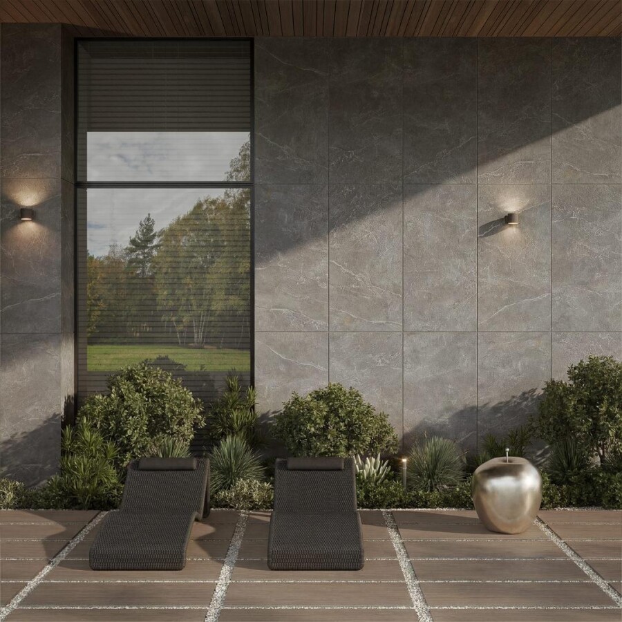 Керамический гранит Kerama Marazzi Прованс Бриансон коричневый матовый обрезной 80x160x0,9 KM8016G0291R