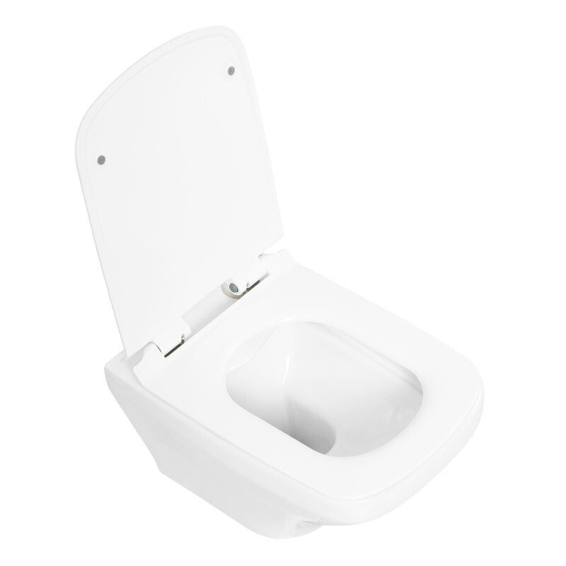 BelBagno Sela унитаз подвесной безободковый белый BB3201CHR