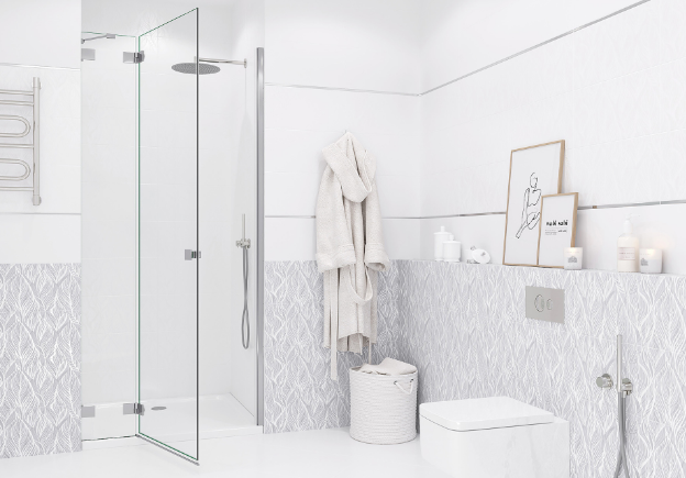 NewTrend Niagara White керамогранит 25х50 см WT9NIA00