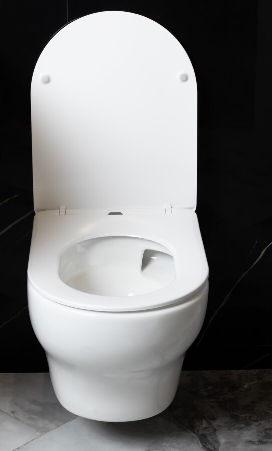 Унитаз подвесной Boheme Fiore Белый глянец c крышкой, Торнадо 978-SET-W