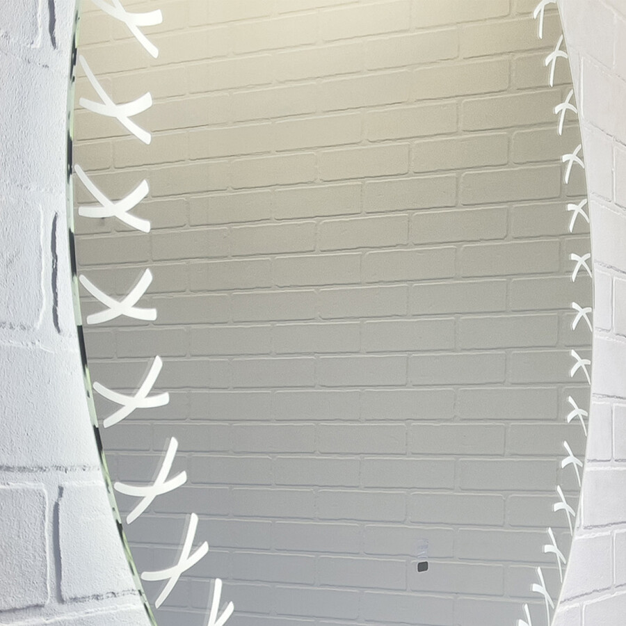 Зеркало для ванной Comforty Эониум-80 LED-подсветка, бесконтактный сенсор 00-00014163CF
