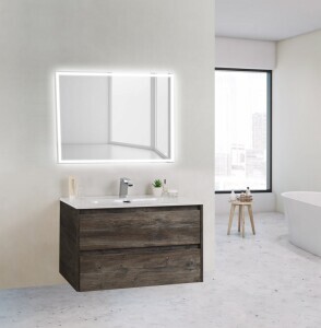 BelBagno Kraft 39-50 см тумба с раковиной KRAFT 39-500/390-2C-SO-PP подвесная