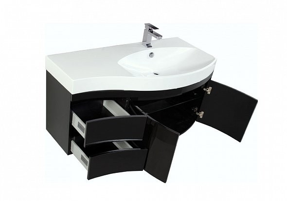 Aquanet Опера 115 тумба с раковиной 00212996 подвесная, правая