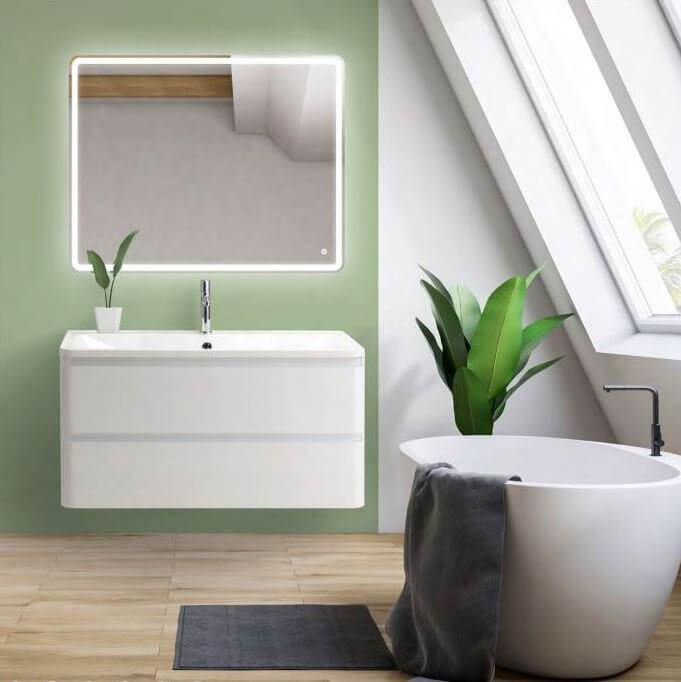 BelBagno тумба с раковиной ALBANO-CER-800-2C-SO-BL 80х45х50