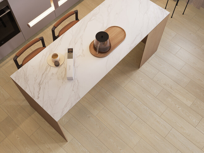 Керамогранит Cersanit Teakwood светло-бежевый рельеф 18,5x59,8 A17900