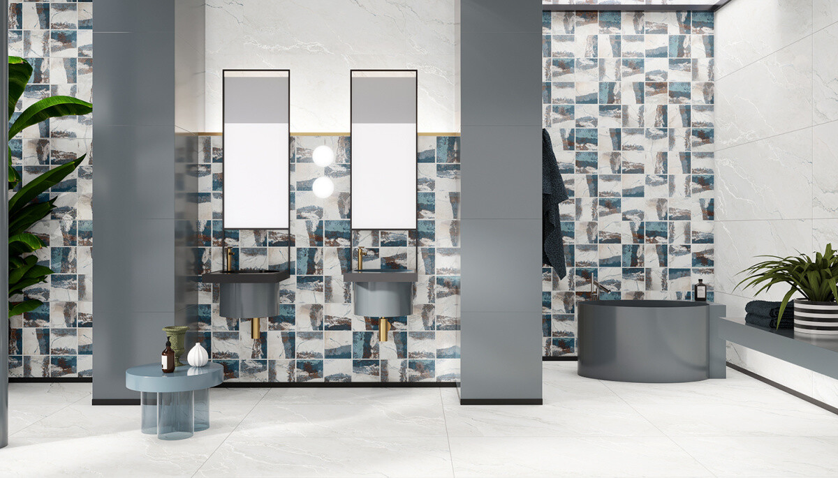 Керамогранит Azario Capria Aqua 60x120 Glossy granula P4110821135