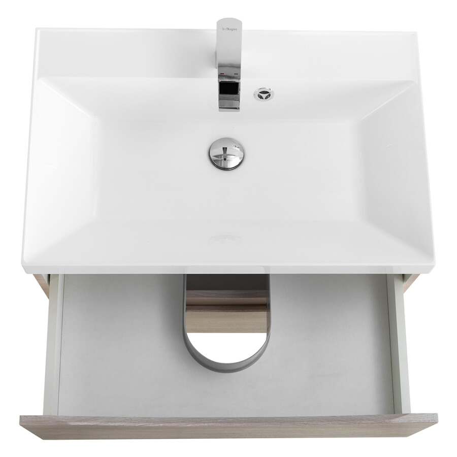 BelBagno Marino 75 см тумба с раковиной MARINO-750-2C-SO-RG-P подвесная