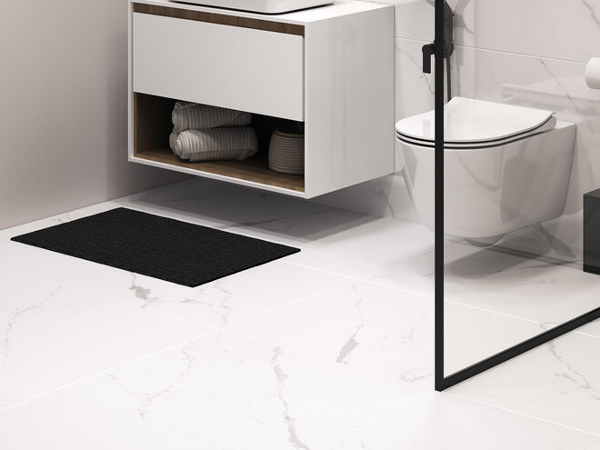 Керамогранит Cersanit Futura тонкий Deep Calacatta полированный белый ректификат 60x120 A17127