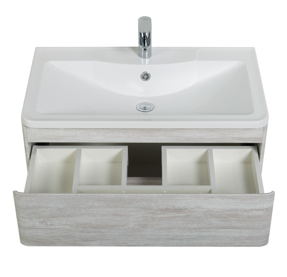 BelBagno Albano 90 см тумба с раковиной ALBANO-900-2C-SO-RVB подвесная