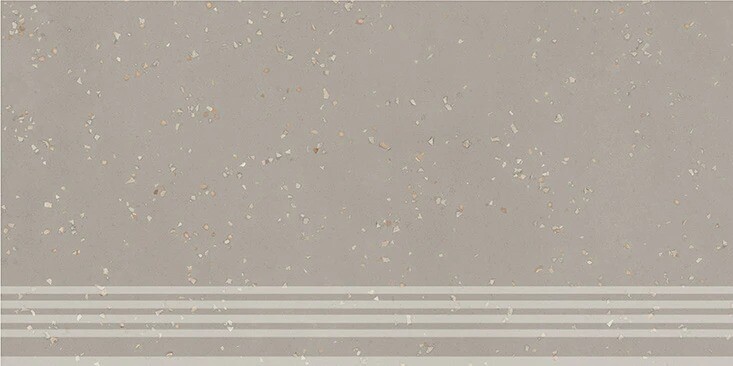 Керамический гранит Ступень Kerama Marazzi Прованс Пунтум серый светлый матовый обрезной 30x60x0,8 KM6060G1191R8GRF