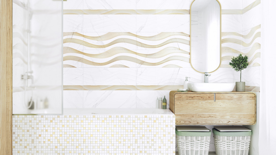 Alma Ceramica Vivienne бордюр 6,7х74 см BWU12VIV78R