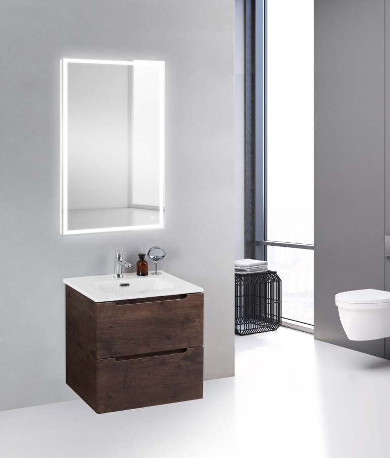 BelBagno ETNA39 60 см тумба с раковиной ETNA39-600/390-2C-SO-RW-P подвесная