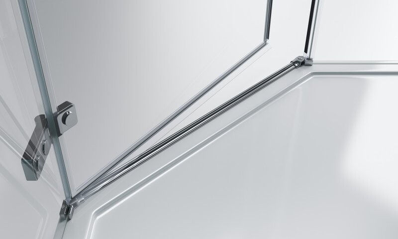 BelBagno душевое ограждение KRAFT-P-1-90-C-Cr-L 90х90х195