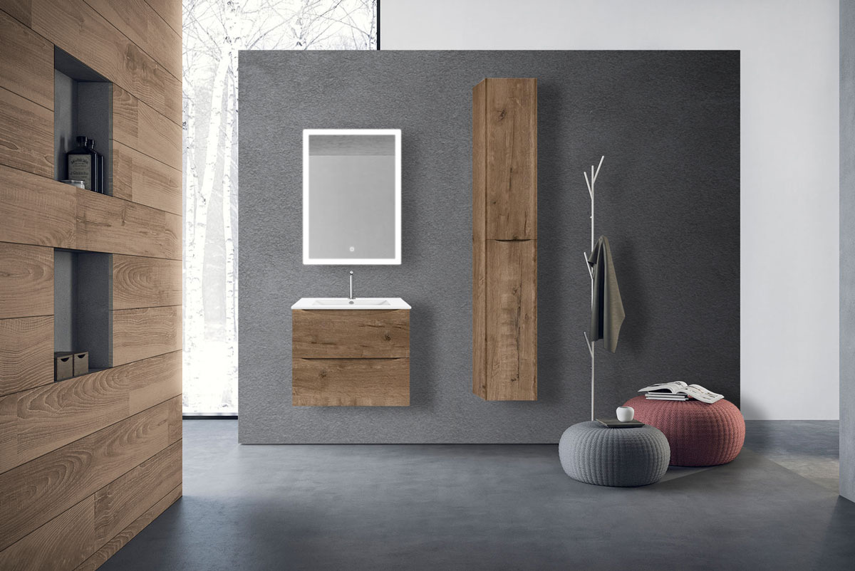 Vincea тумба под раковину Mia 600 V.Oak